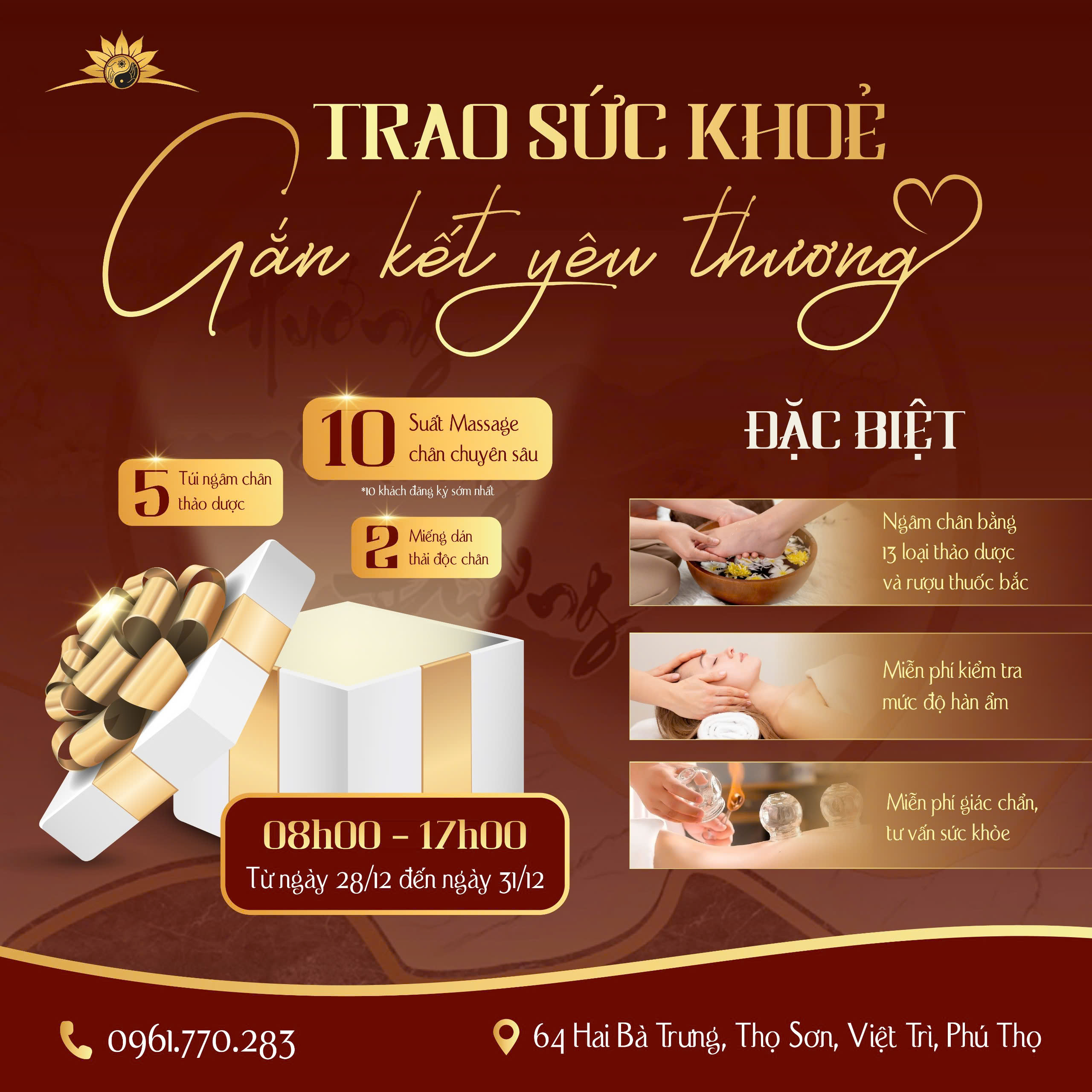 🌿 TRẢI NGHIỆM MIỄN PHÍ DỊCH VỤ GIÁC CHẨN – SỐ LƯỢNG CÓ HẠN 💝